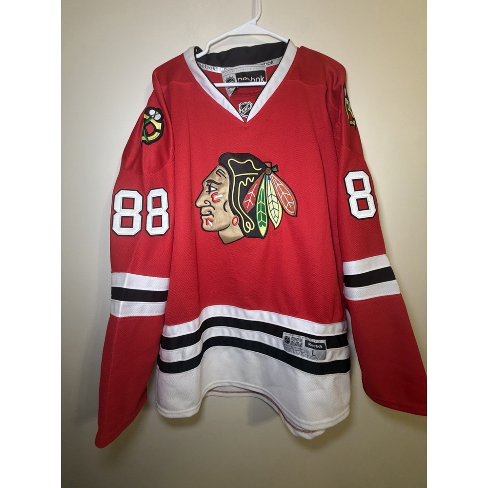 Patrick Kane #88 REEBOK CCM Chicago‎ Blackhawks Red Size 48 Jersey